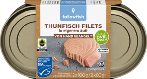 Thunfischfilets natur - Duopack